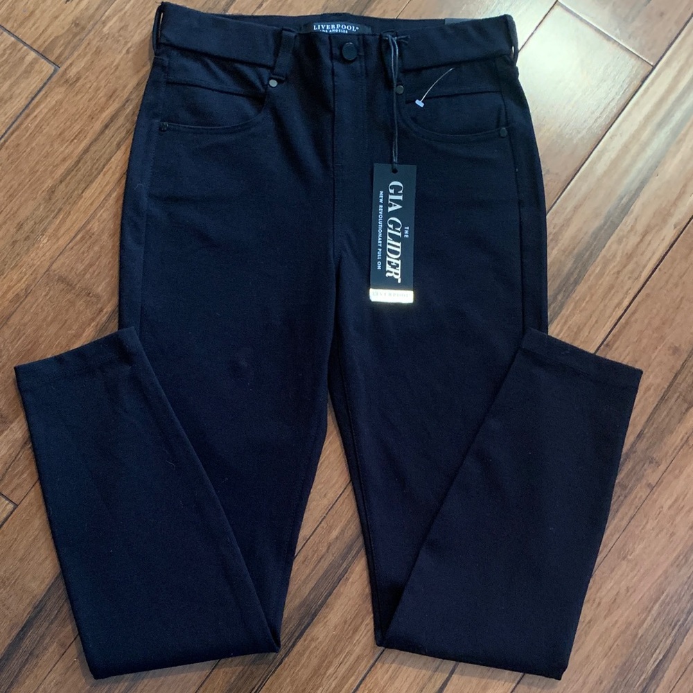 Liverpool Black Skinny Women's Pants